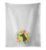 NEW Mexican Hairless Dog Xolo Easter Kitchen Towel Set of 2 White Dish Towels Decorative Bathroom Hand towel for Hand, Face, Hair, Yoga, Tea